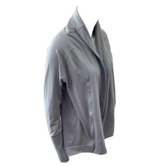Colosseum Training Jacket Gray Long Sleeve Open Front Pockets L - Picture 1 of 8